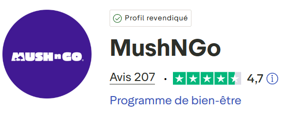 Avis Trustpilot MushNgo