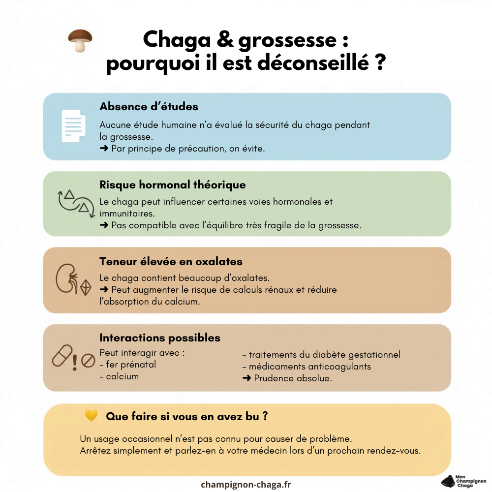 Chaga et grossesse