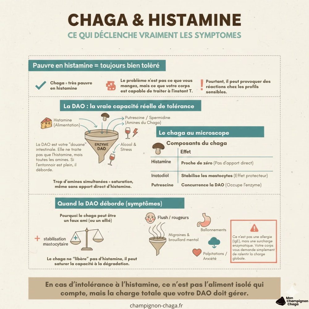Chaga et histamine