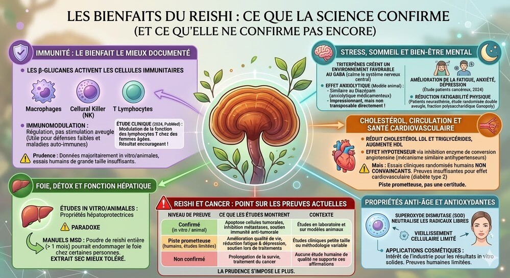 Les bienfaits du reishi
