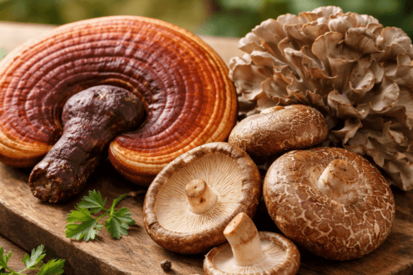 Reishi, shiitake, maitake : bienfaits, différences et lequel choisir