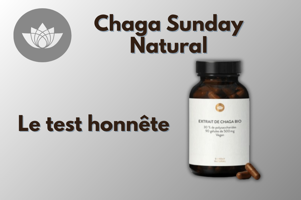Avis Chaga Sunday Natural